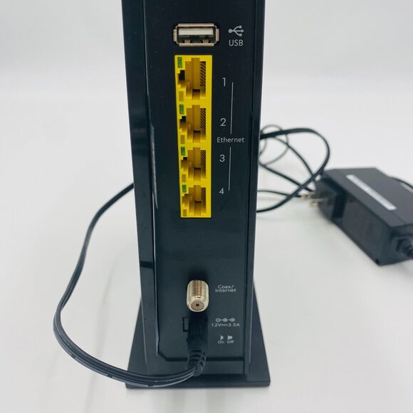 Netgear AC1750 Dual-Band WiFi Modem Router Model C6300 #U8561 - Picture 9 of 12